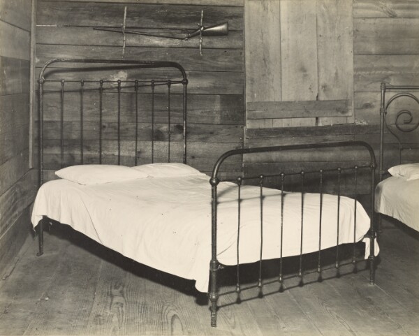 Walker Evans, Bed, Tenant Farmhouse, Hale County, Alabama / Floyd Burrough's Bedroom, Hale County, Alabama