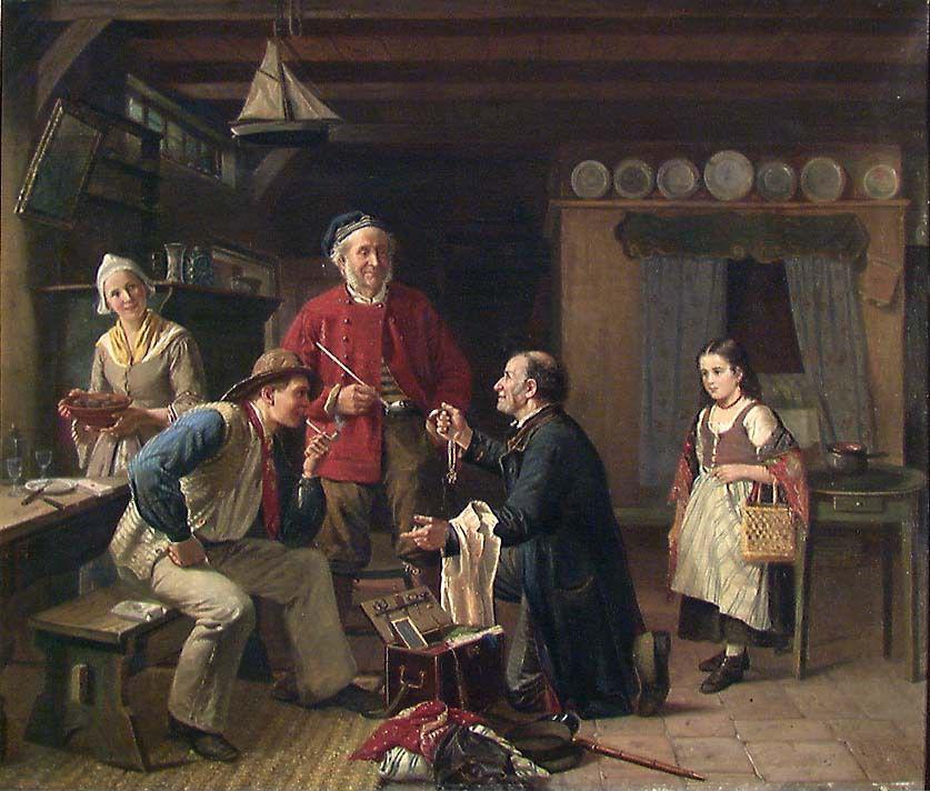 Carl Lorck, The Merchant Jew in the Pilot's Cabin
