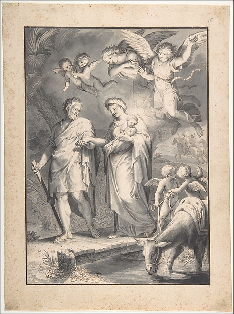 Jacques Stella, The Flight into Egypt