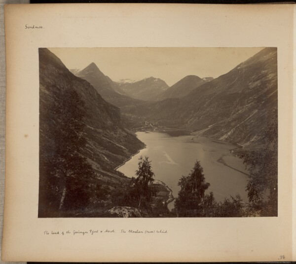 Unknown, The head of the Geiranger Fjord