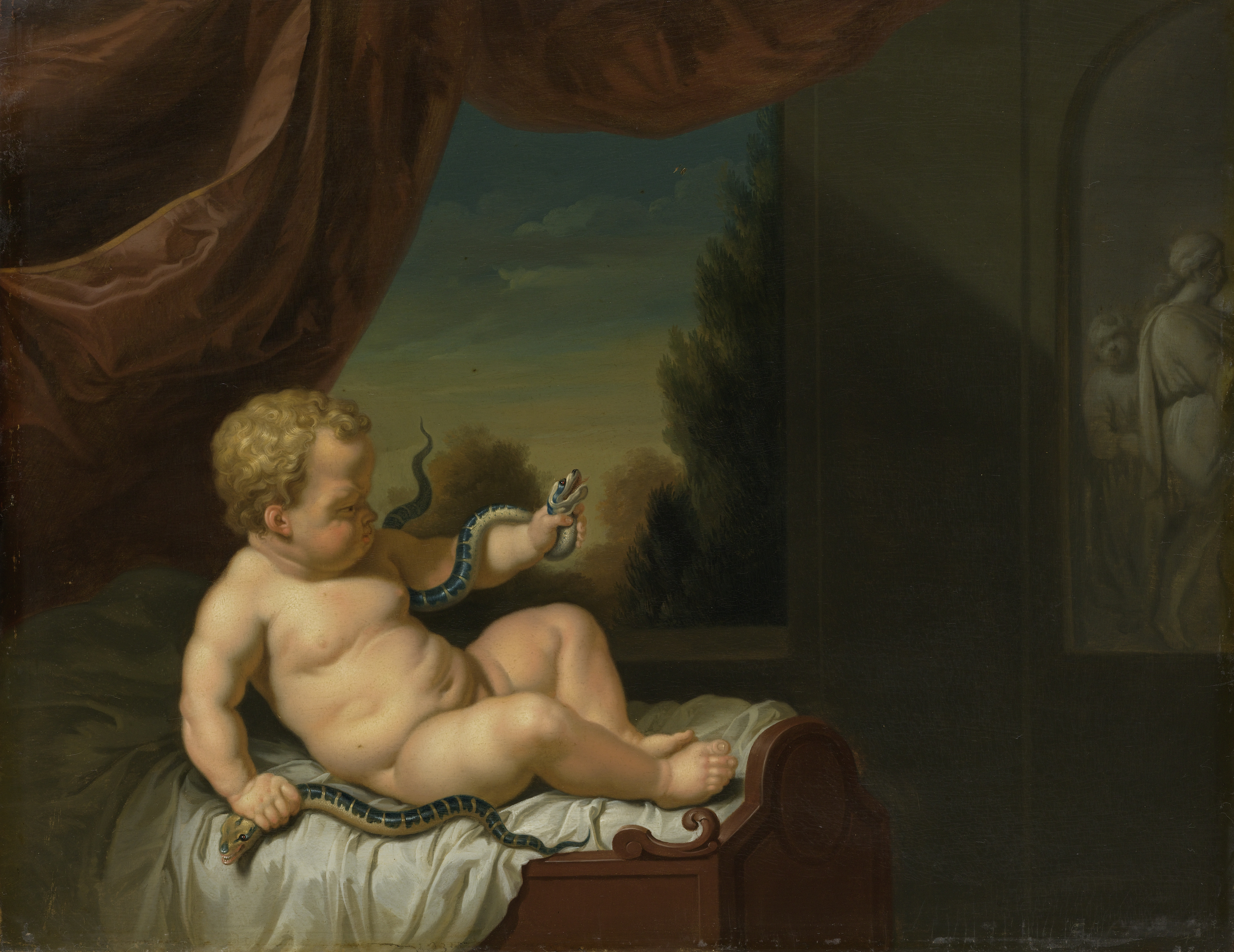 Pieter van der Werff, The Infant Hercules with a Serpent