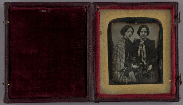 Unknown, [Potrait of Two Seated Women]