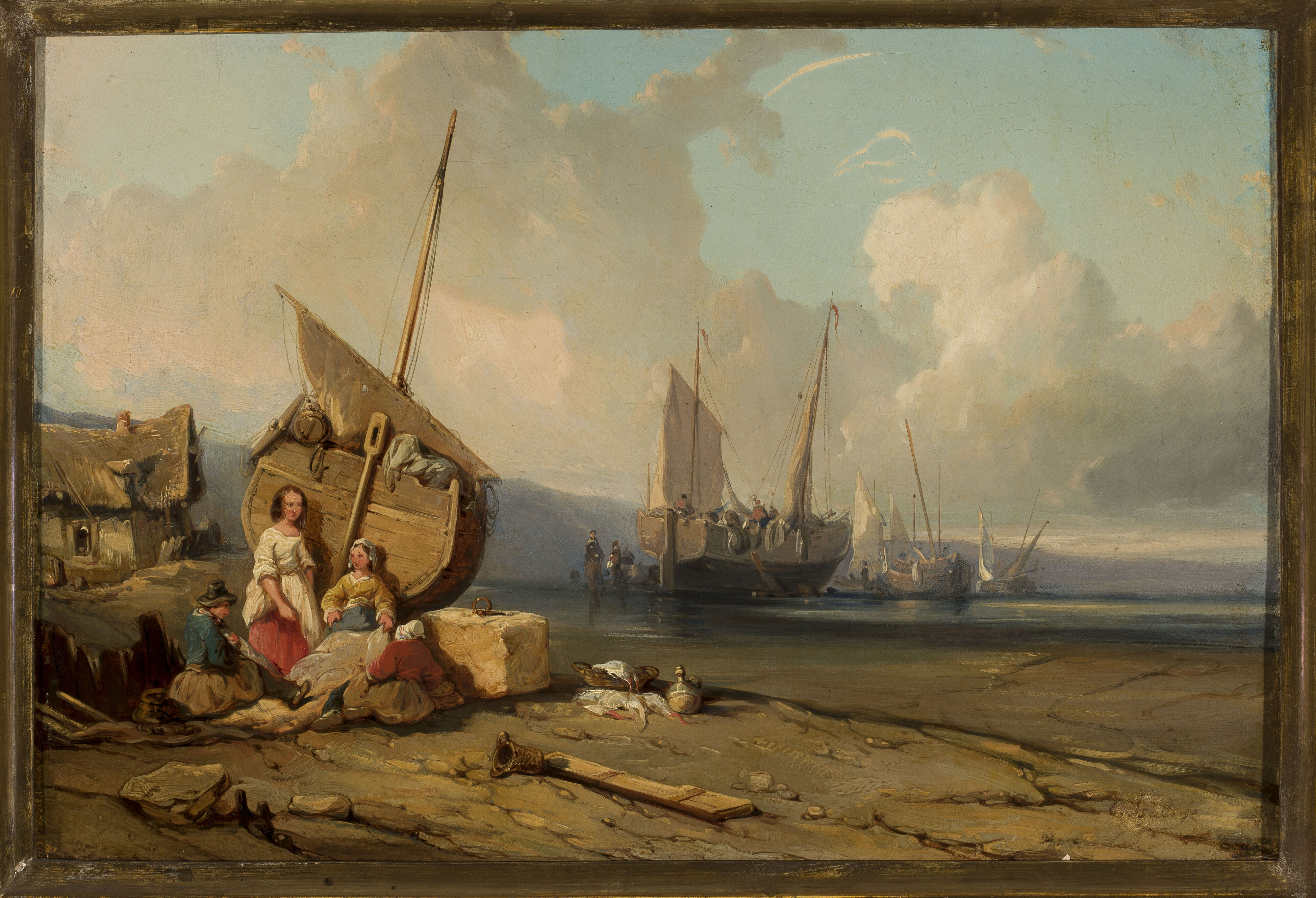 Eugène Isabey, Seaside