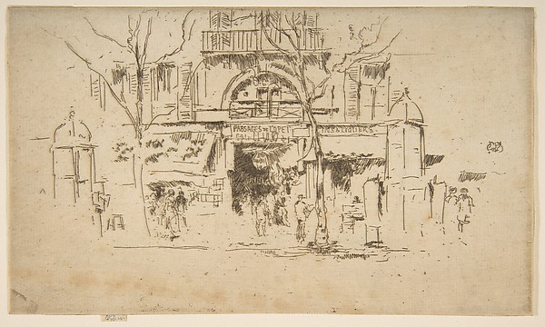 James McNeill Whistler, Passages de l'Opéra