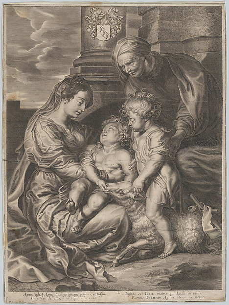 Anonymous, The Virgin and Child with Saint Elizabeth and Saint John the Baptist