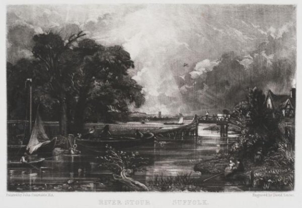Constable, John RA, RIVER STOUR, SUFFOLK