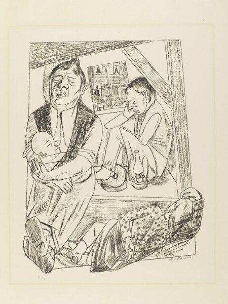 Max Beckmann, At the Window