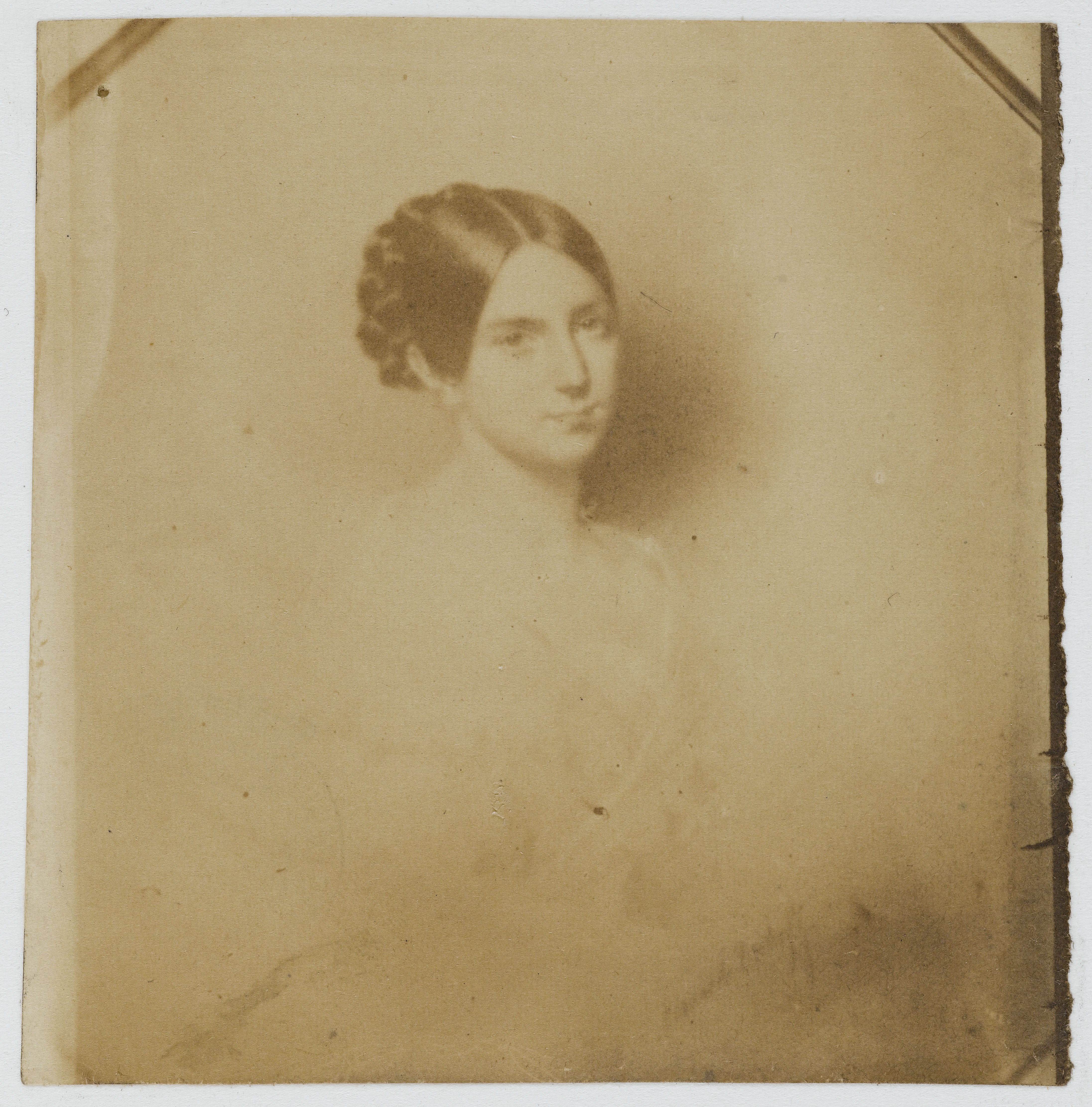 Auguste Vacquerie, Portrait de Léopoldine Hugo d'après le dessin d'Edouard Dubufe