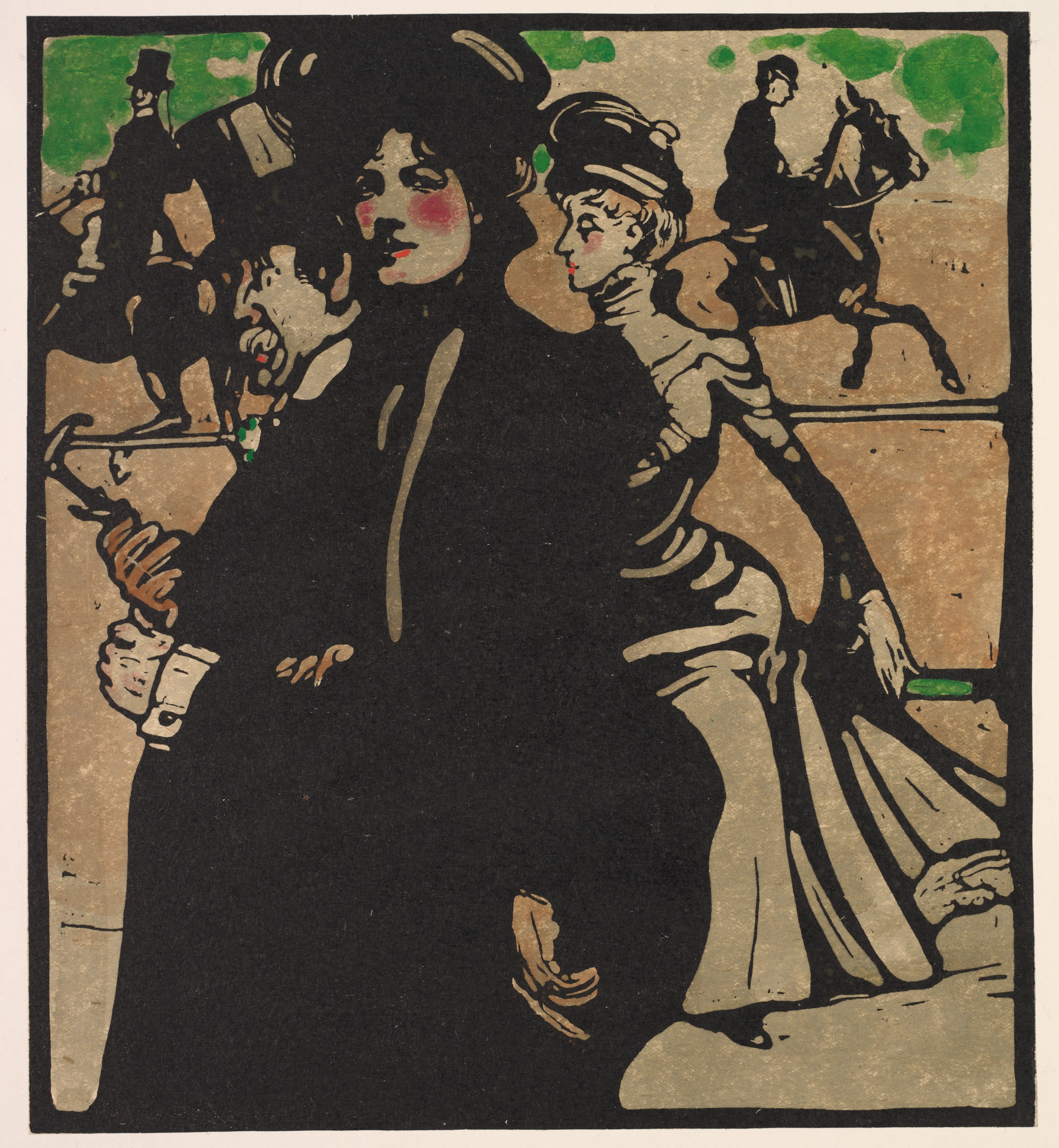 William Nicholson, London Types: Lady