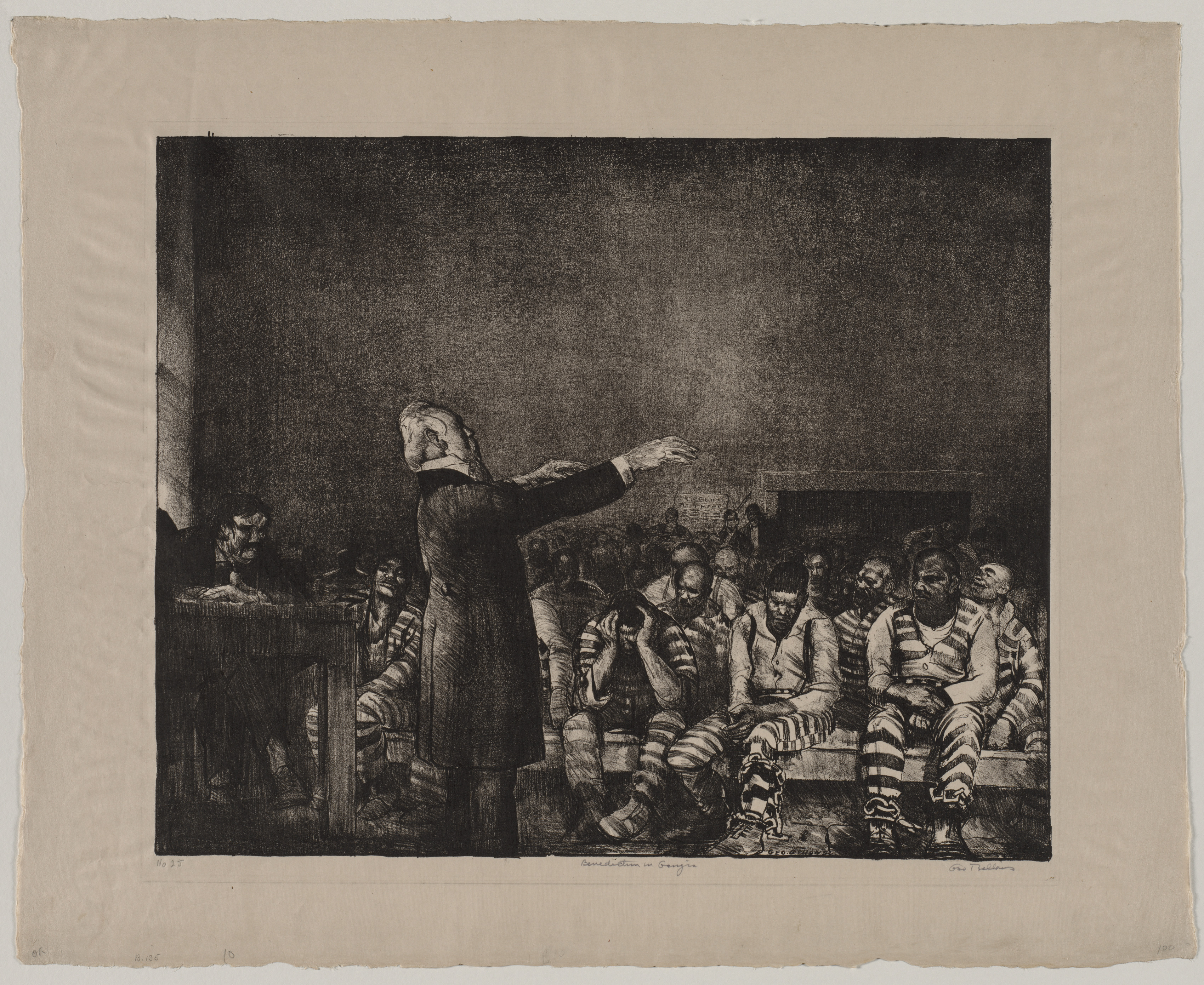 George Bellows, Benediction in Georgia