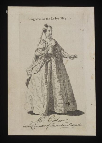 unknown, Mrs Cibber in the character of Imoinda in Oroonoko