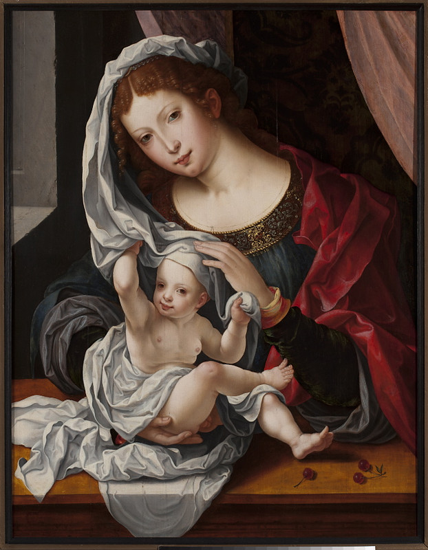 Jan Gossaert, Madonna with Child Jesus