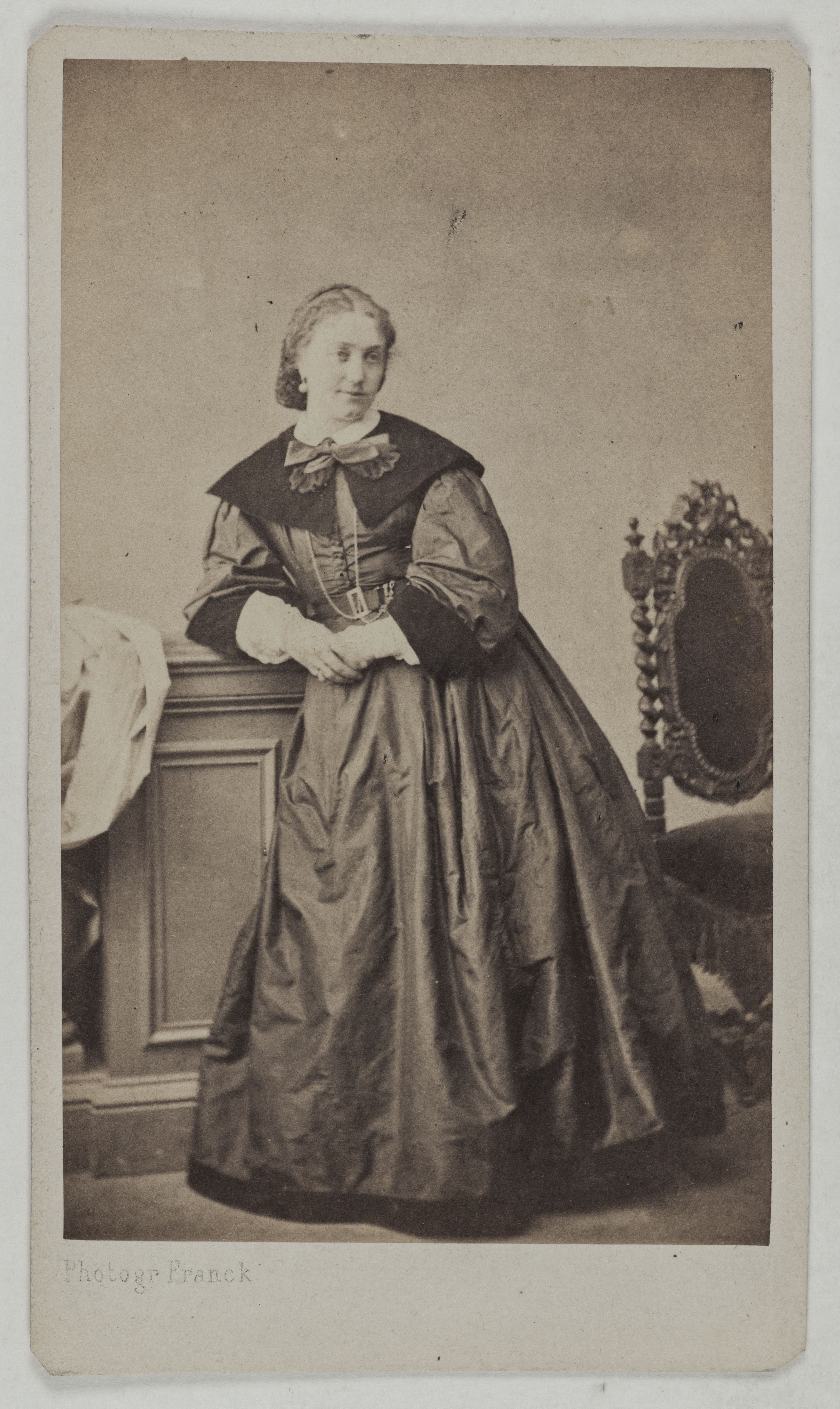 Franck, Portrait de Deschamps Rose, (née Céleste Rose Beauregard), (1845-?), (actrice)