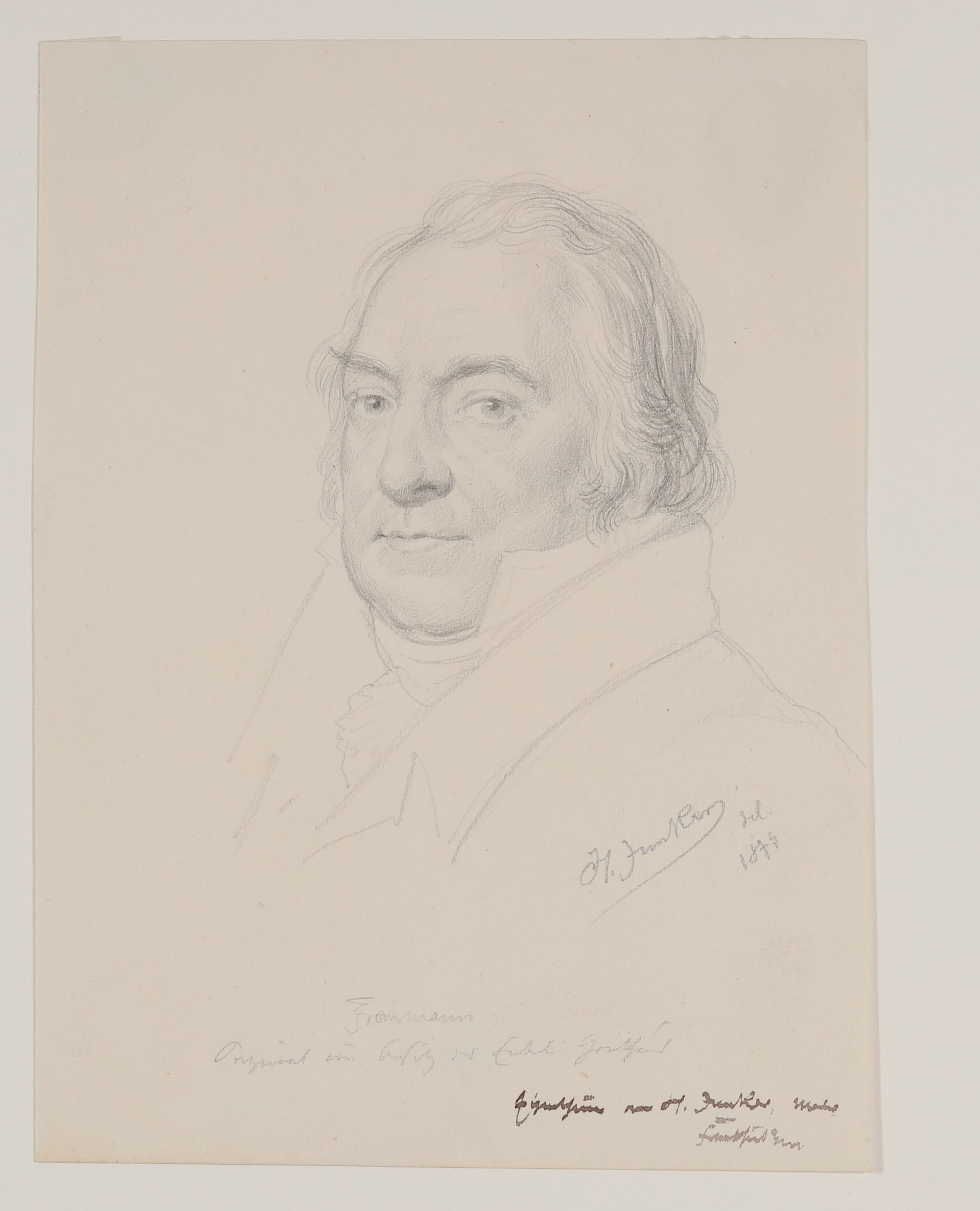 Hermann Junker, Carl Friedrich Ernst Frommann d. Ä.