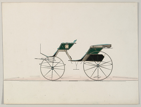 Brewster & Co., Design for Phaeton (unnumbered)