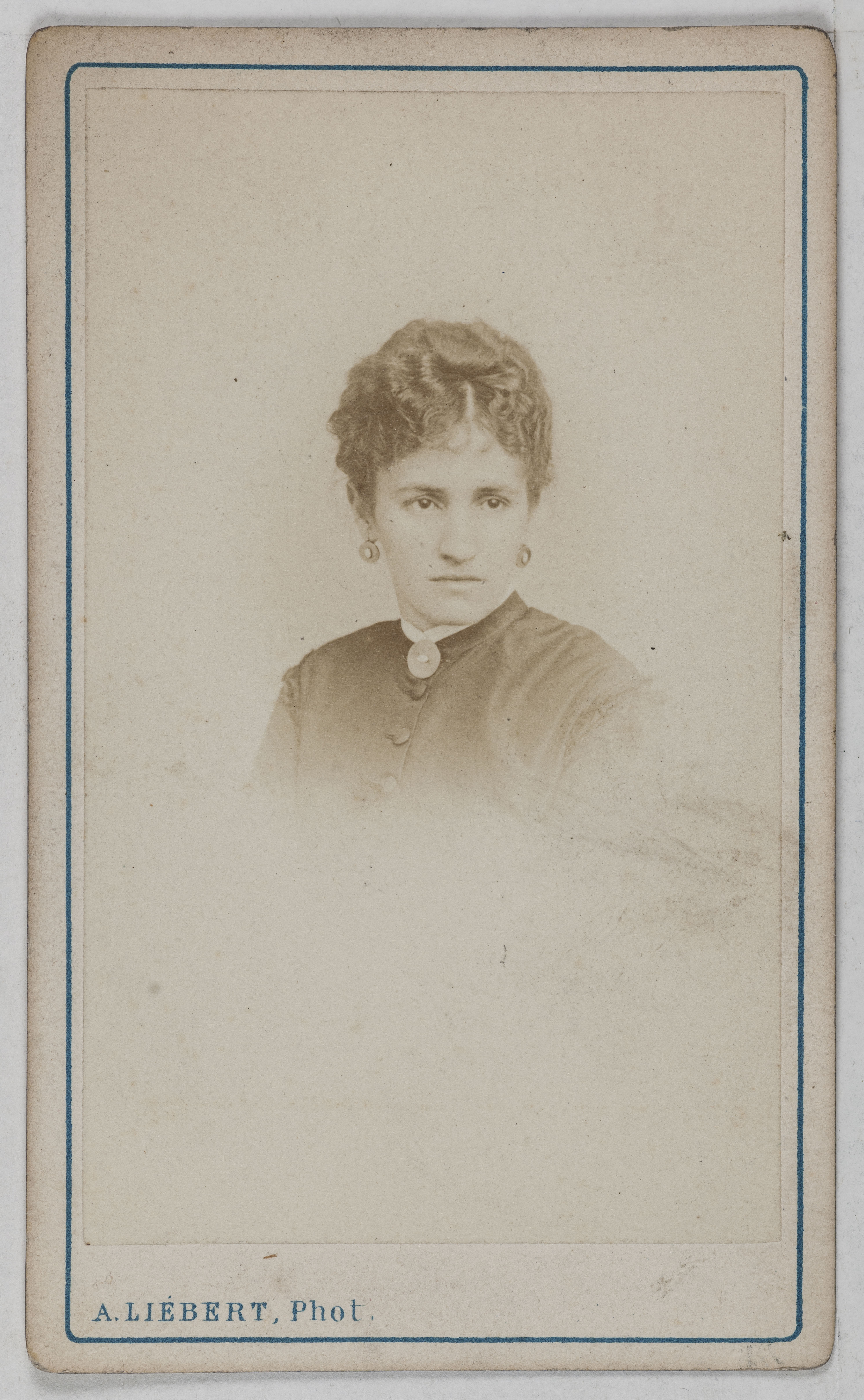 Alphonse Liébert, Portrait de Gabrielle Krauss (1842-1906), duchesse de San Teodoro, chanteuse lyrique