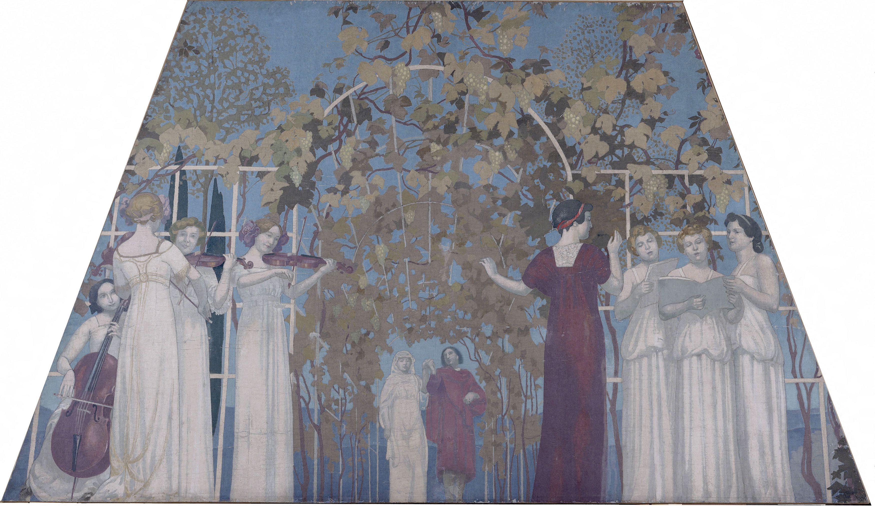 Maurice Denis, La Cantate - Soir florentin