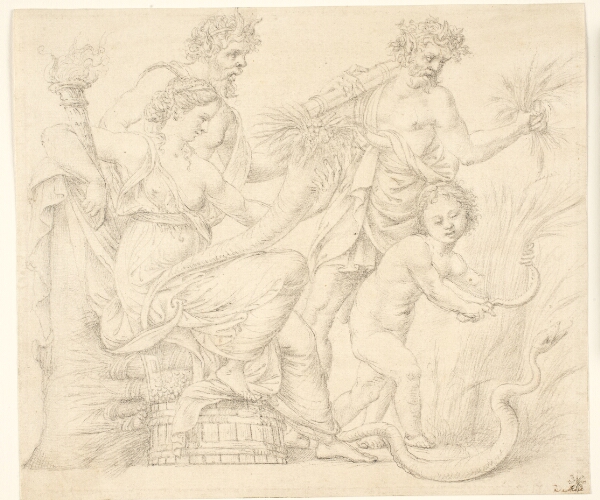 Giulio Romano, Persefone og Dionysos