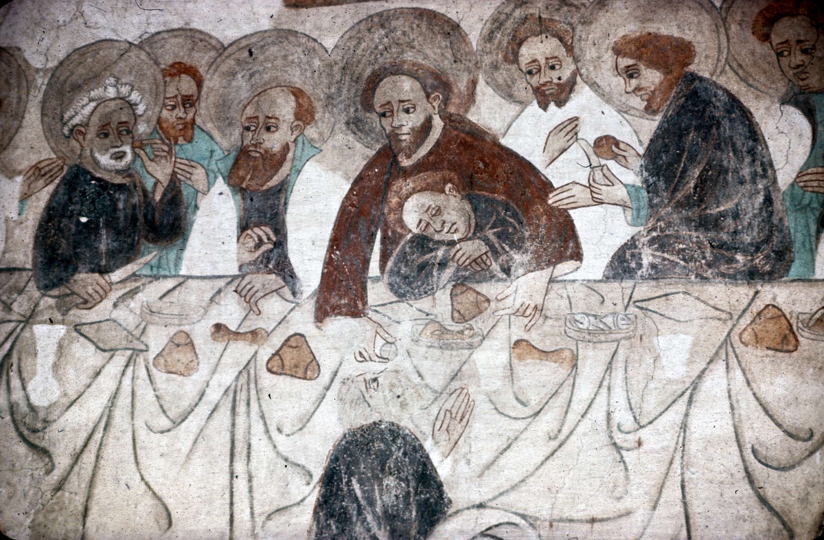 Okänd,, Lime painting in Tensta Church, Tensta parish, Uppland