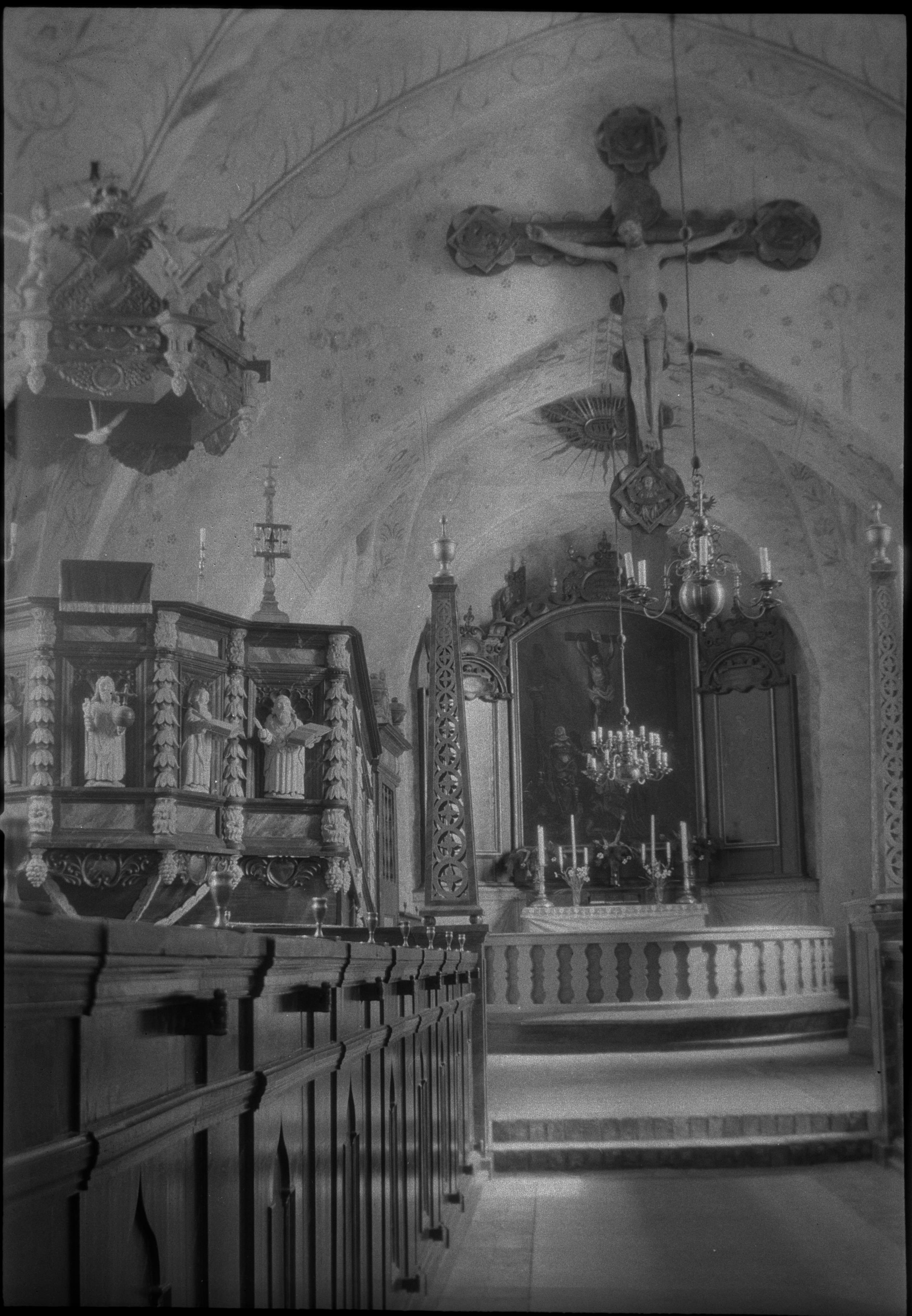 Berit Wallenberg, Färentuna kyrka