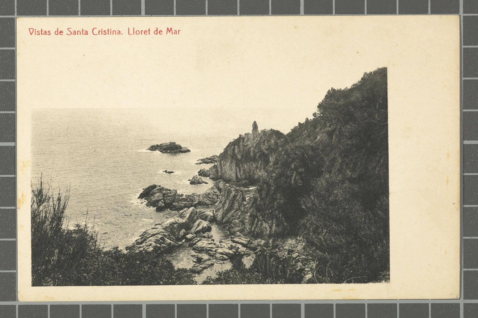 Desconegut, Vistas de Santa Cristina. Mar Lloret