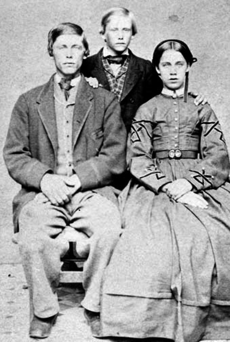Anno Domkirkeodden, Ukjent familie. Husmannsfolk fra Mengshoel som utvandret til Amerika.