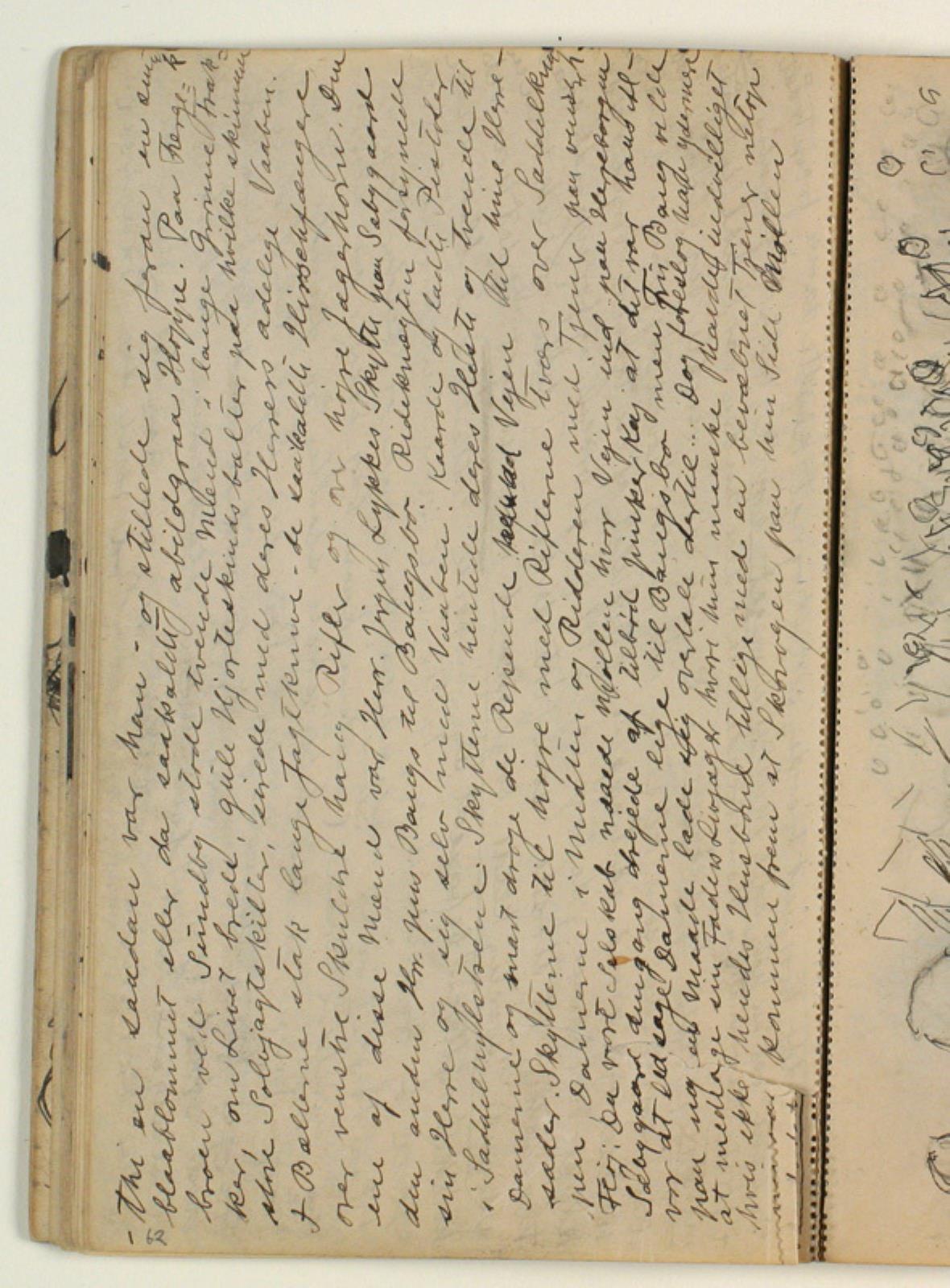 Niels Larsen Stevns, Afskrift fra Blichers novelle "Vinhandleren og Herremanden", p. 203 l.1-2 & 29-34, p. 204, l. 7-11, p. 208 l. 31-34 & 37-40