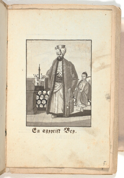 P.C. Skovgaard, En ægypter på en balkon.
