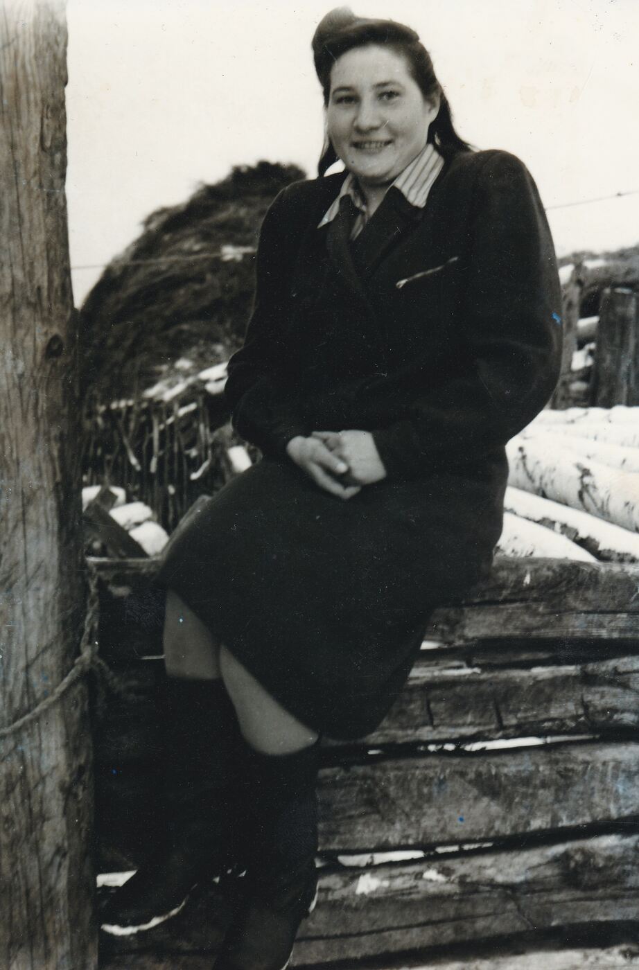 Unknown artist, Tremtinė Marytė Rylaitė