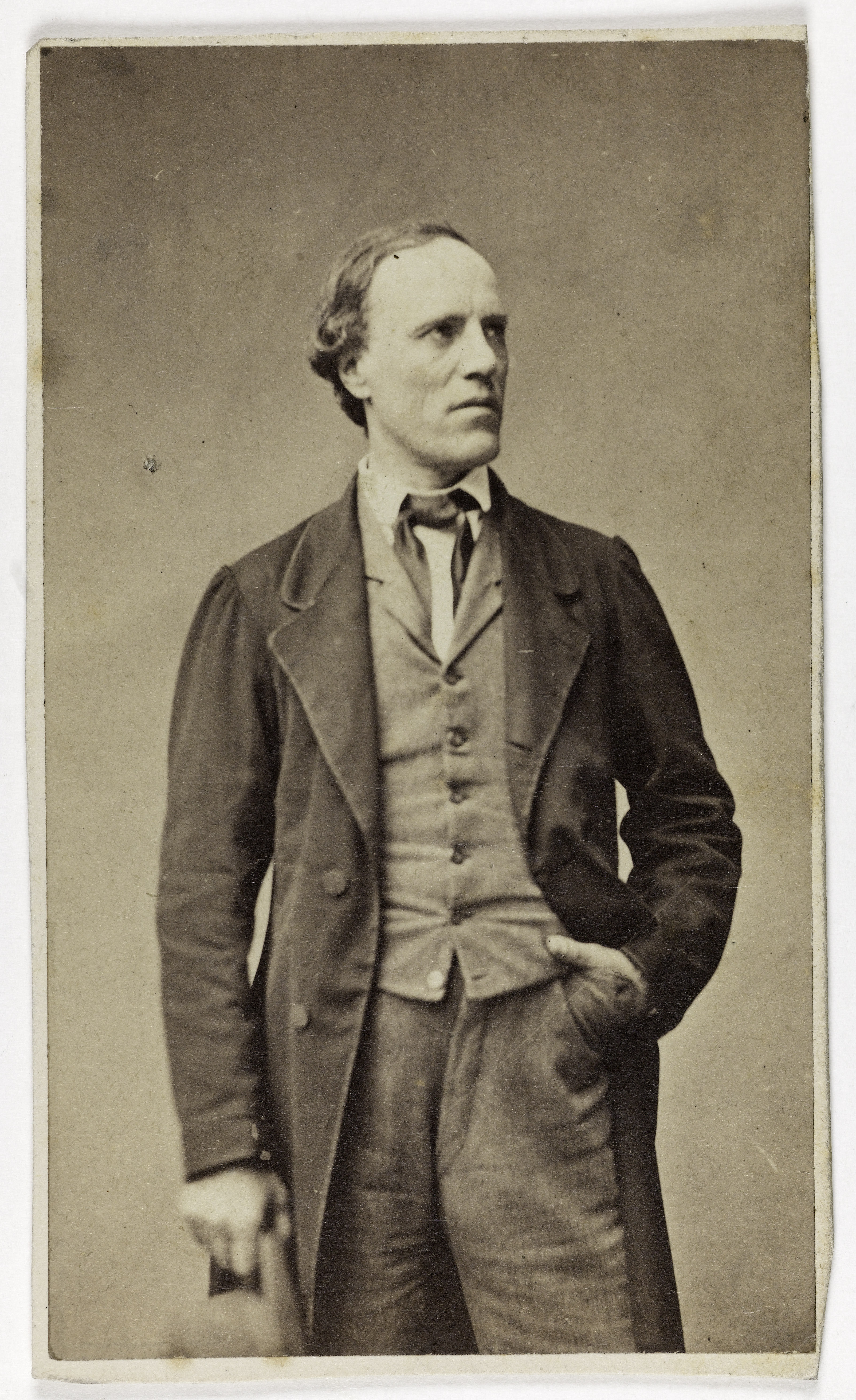 Pierre Petit, Portrait de Paul Mérigot (-1883), acteur au théâtre des Délassements-Comiques entre 1858 et 1861.
