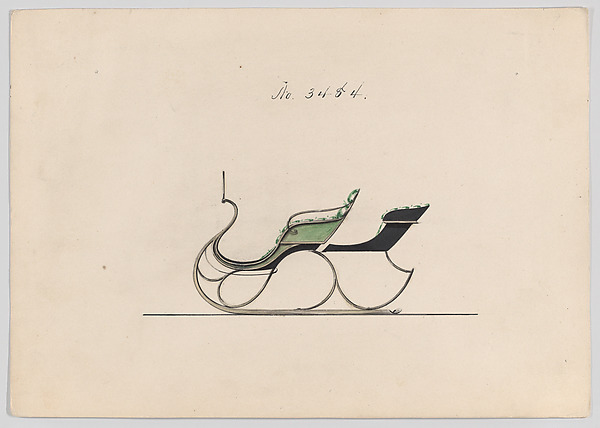 Brewster & Co., Sleigh with Rumble Seat # 3484