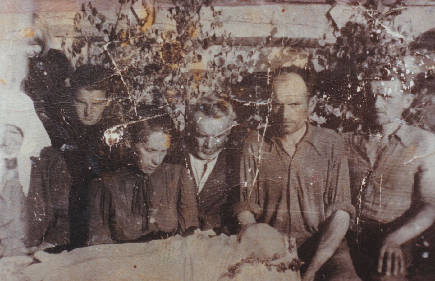 Unknown artist, Zeniuko Kalašinsko laidotuvės C. Chazane