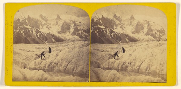 William England, Et Glacier et L'Aiguille du Geant Chamounix. Savoie.