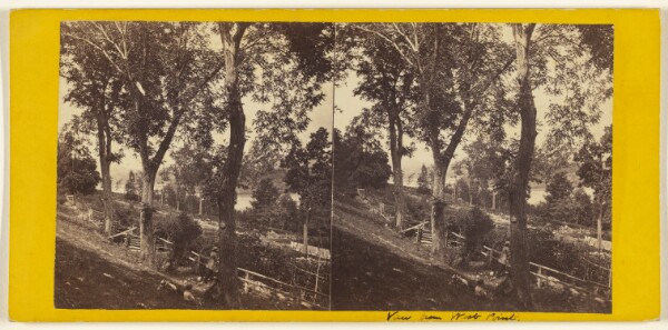 Edward and Henry T. Anthony & Co., A View from West Point looking towards Constitution Island.