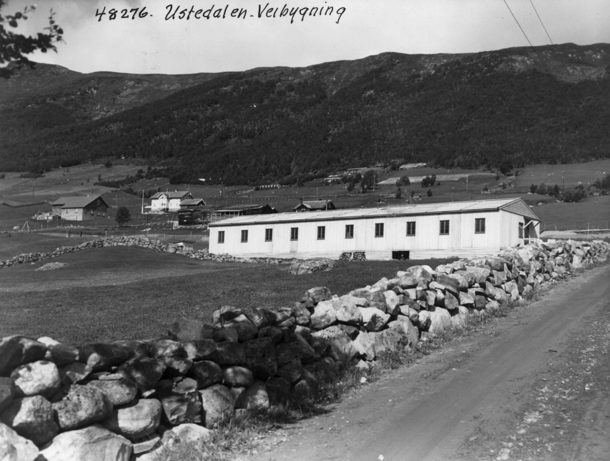 Anders Beer Wilse, Ustedalen, Bebyggelse