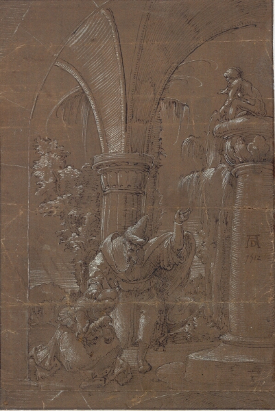 Albrecht Altdorfer, Den Hellige Katherina af Alexandria, der nægter idoltilbedelsen (?)