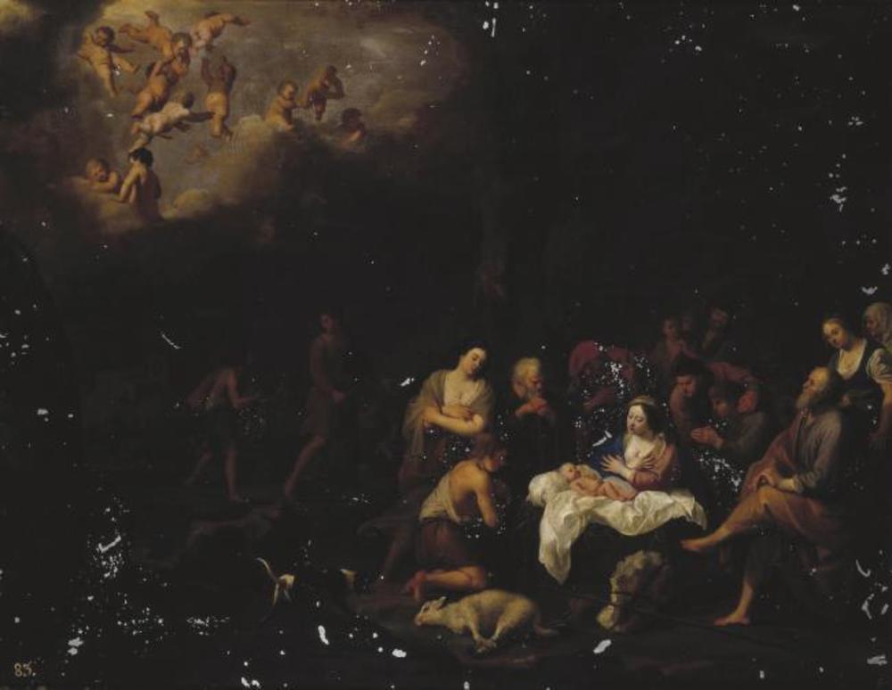 Cornelius van Poelenburgh, Adoration of the Shepherds