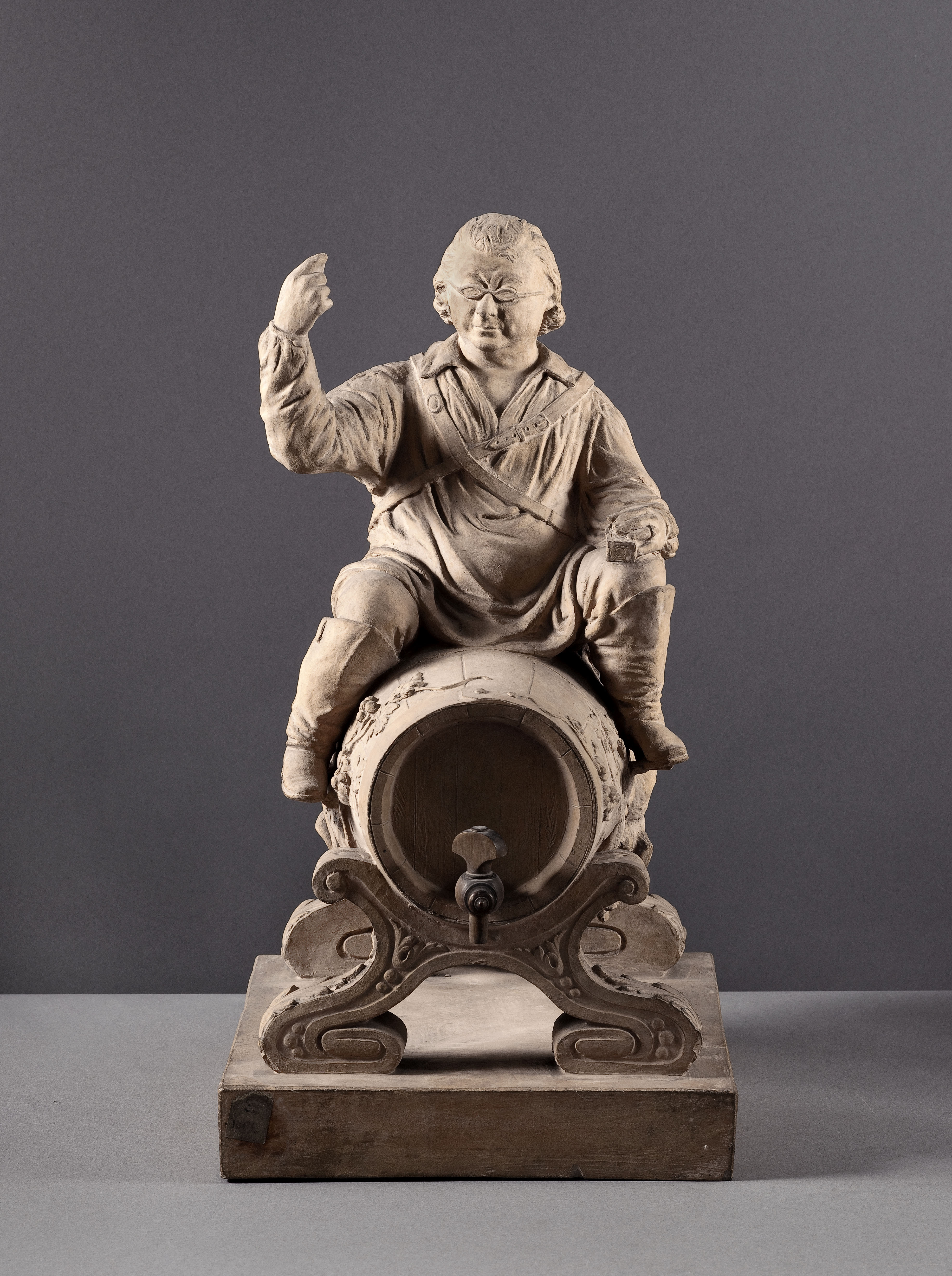 Jean Pierre Dantan, Portrait-charge de Jacques Mathieu, banquier