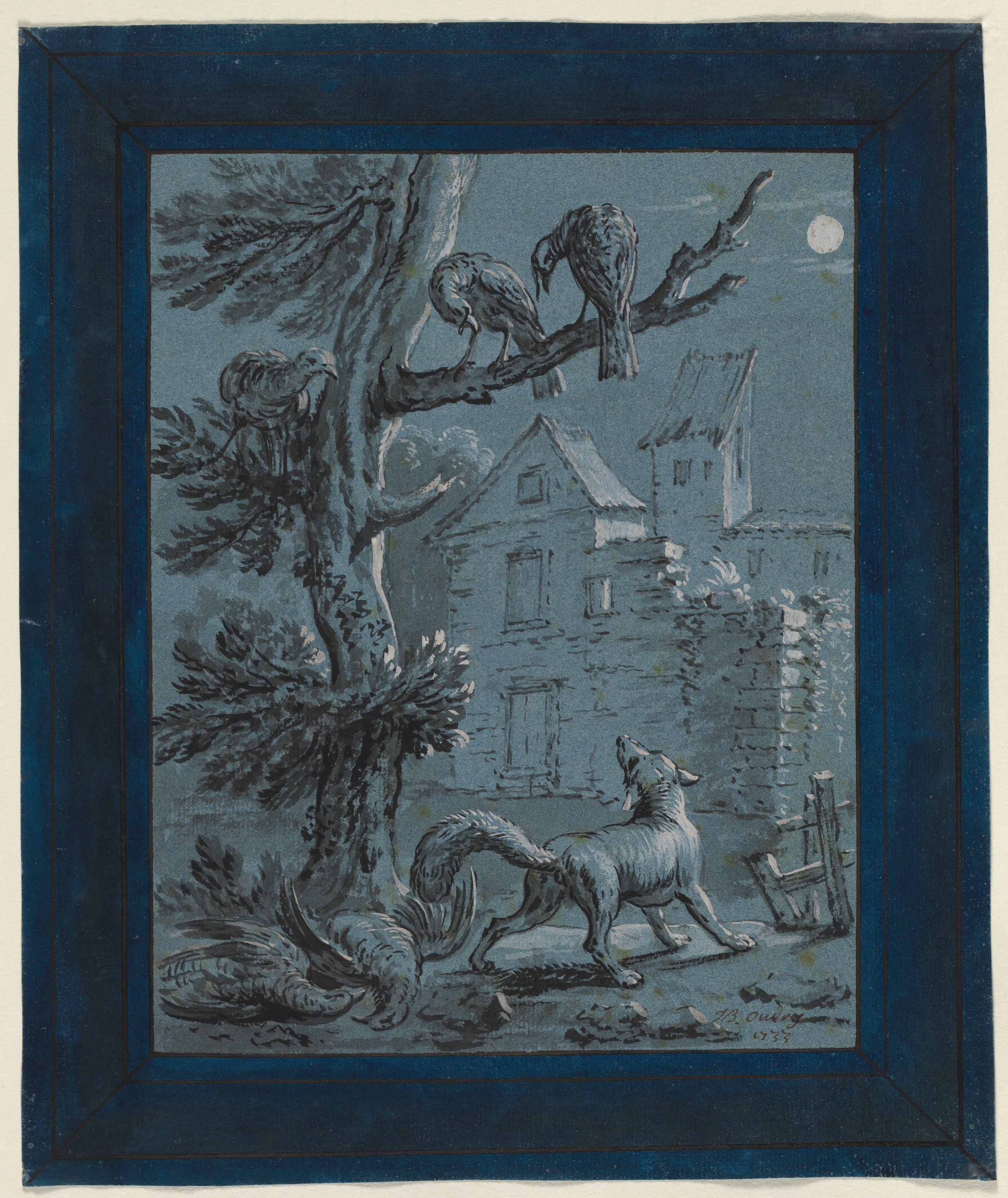 Jean-Baptiste Oudry, The Fox and the Turkey Hens