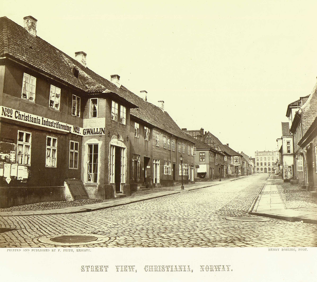 Henry Rosling, STREET VIEW, CHRISTIANIA, NORWAY.