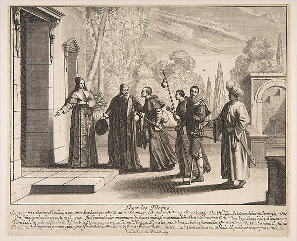 Abraham Bosse, Lodge the Pilgrims