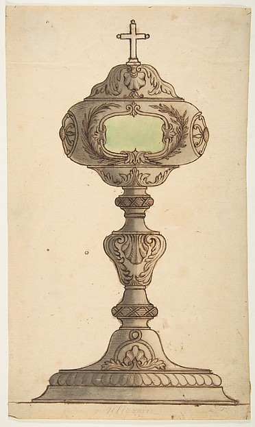 Anonymous, French, 19th century, Reliquary Design