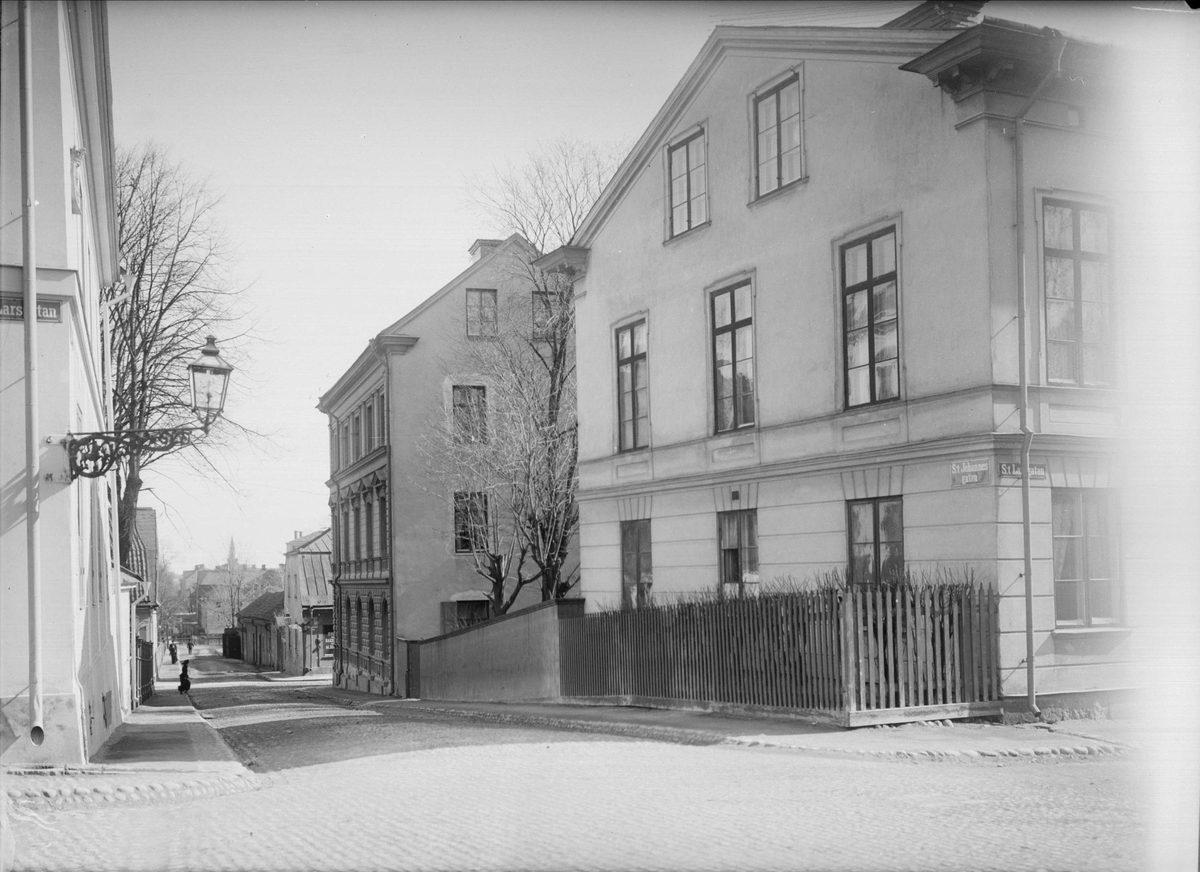 Alfred Dahlgren, S:t Johannesgatan - S:t Larsgatan, Fjärdingen, Uppsala 1901 - 1902