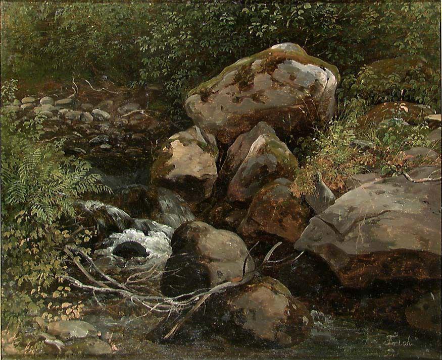 Joachim Frich, Study of Rocks