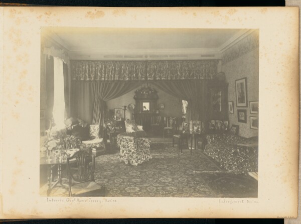 Unknown, Interior. Government House. Jersey.