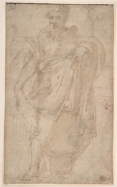 Anonymous, Italian, 16th century, Figure of a Prophet