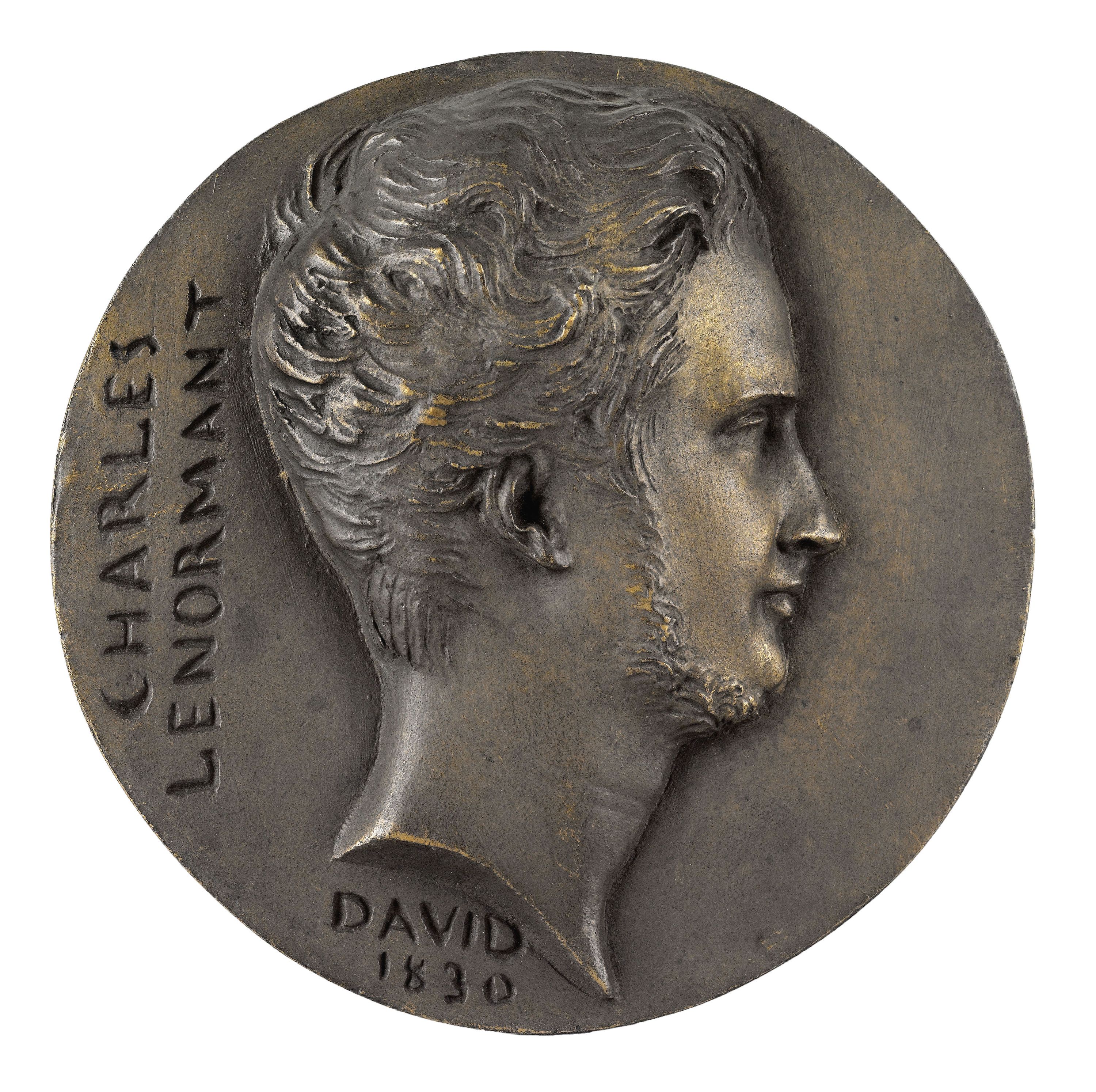 David d'Angers, Portrait de Charles Lenormant (1802-1859), archéologue et historien