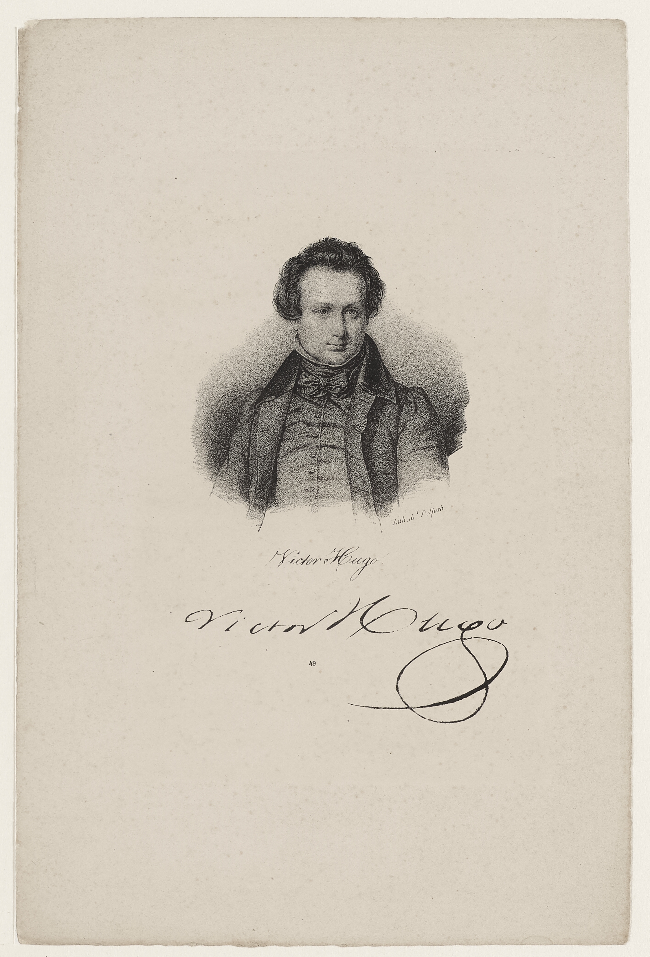 Anonyme, Victor Hugo