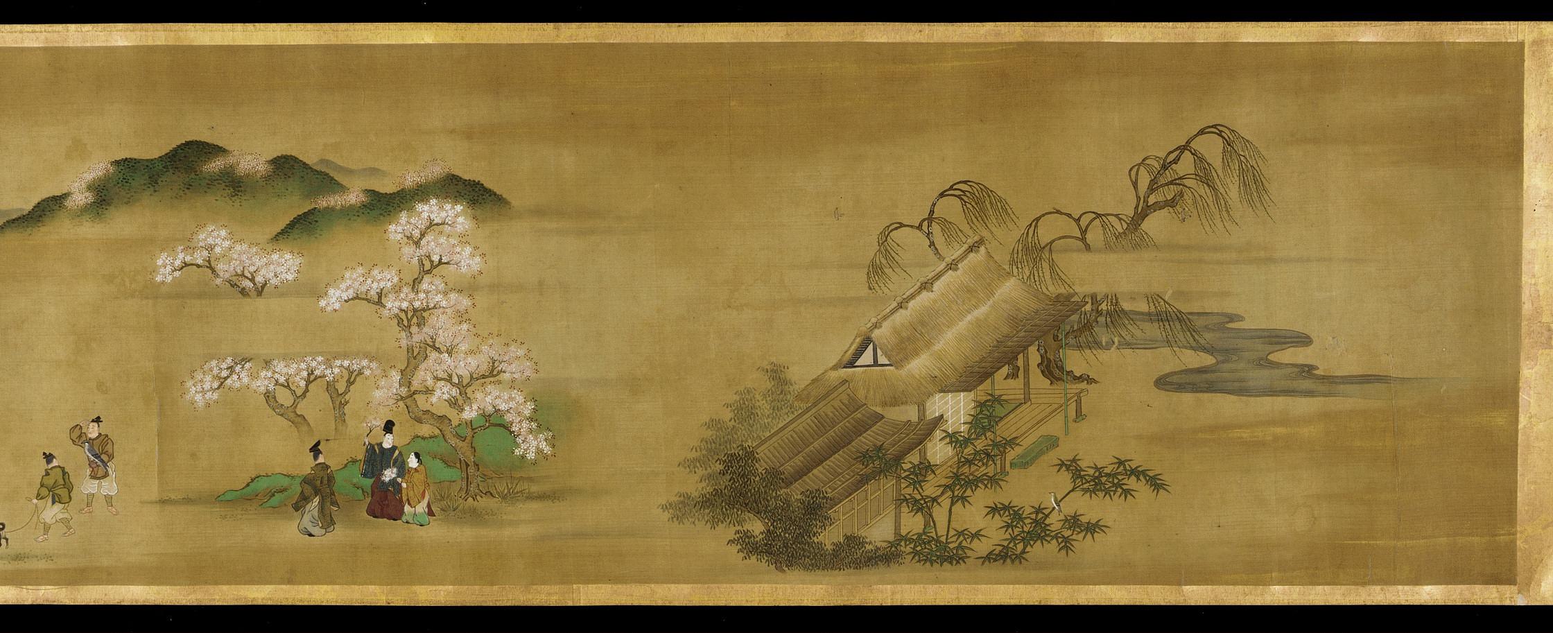 Tosa Mitsuoki, Landscapes of the four seasons