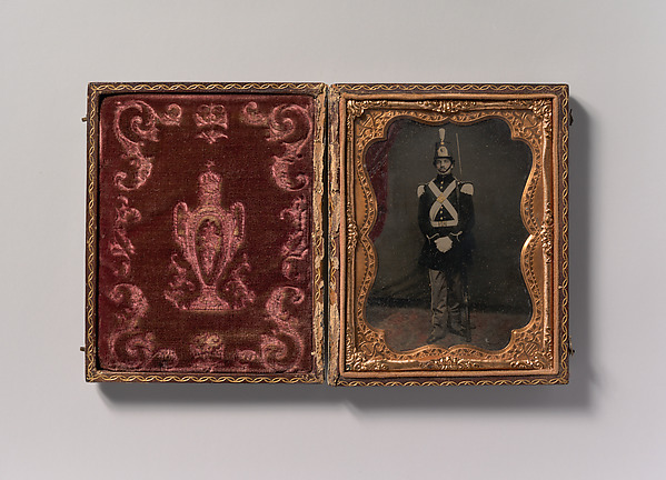 Unknown, [Union Militia Soldier with Rifled Musket]
